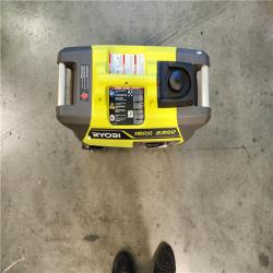 California AS-IS Ryobi 2 300-Watt Recoil Start Bluetooth Super Quiet Gasoline Powered Digital Inverter Generator with CO Shutdown Sensor