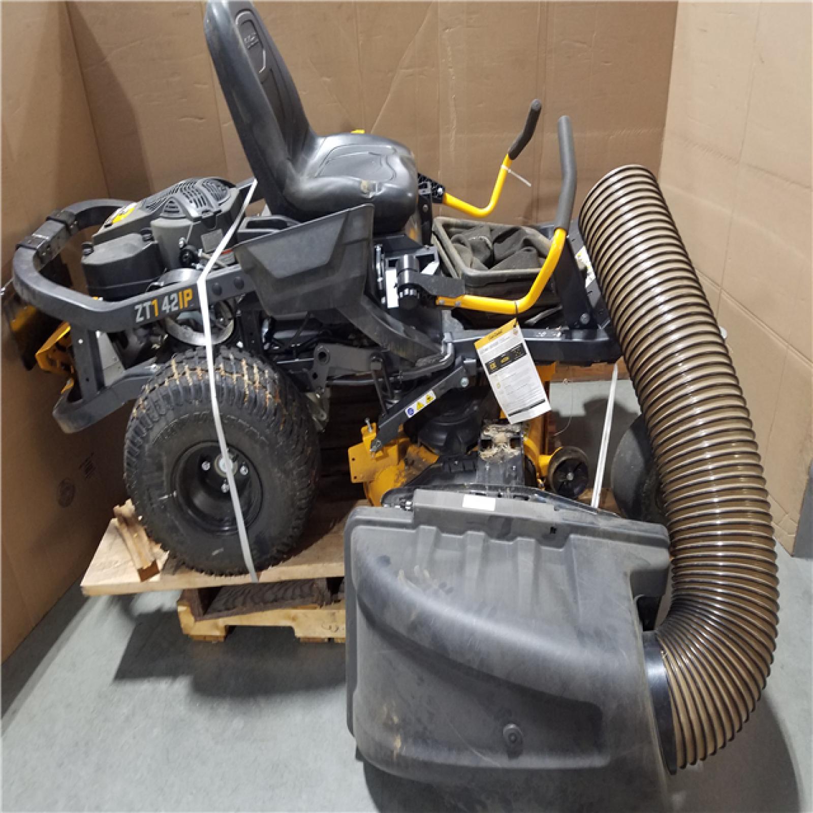 CALIFORNIA AS-IS ZT1 42IP CUB CADET