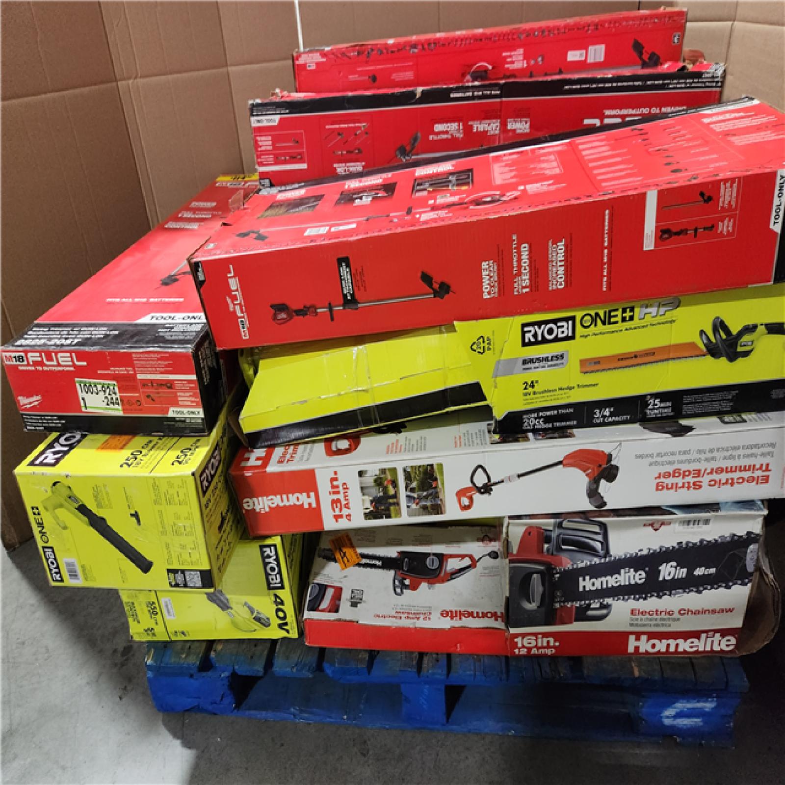 CALIFORNIA AS-IS TOOL PALLET