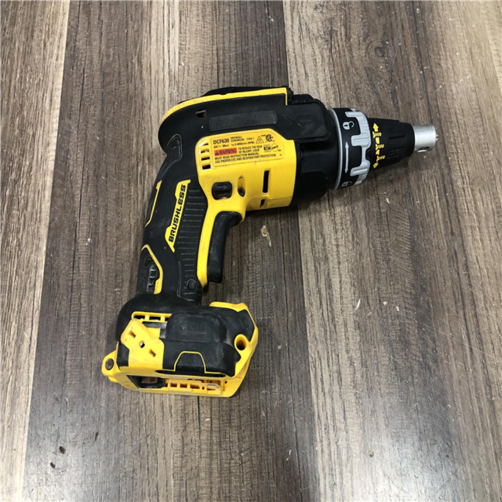 AS-IS DEWALT XR 20V MAX Lithium-Ion Cordless Brushless Screw Gun (Tool Only)
