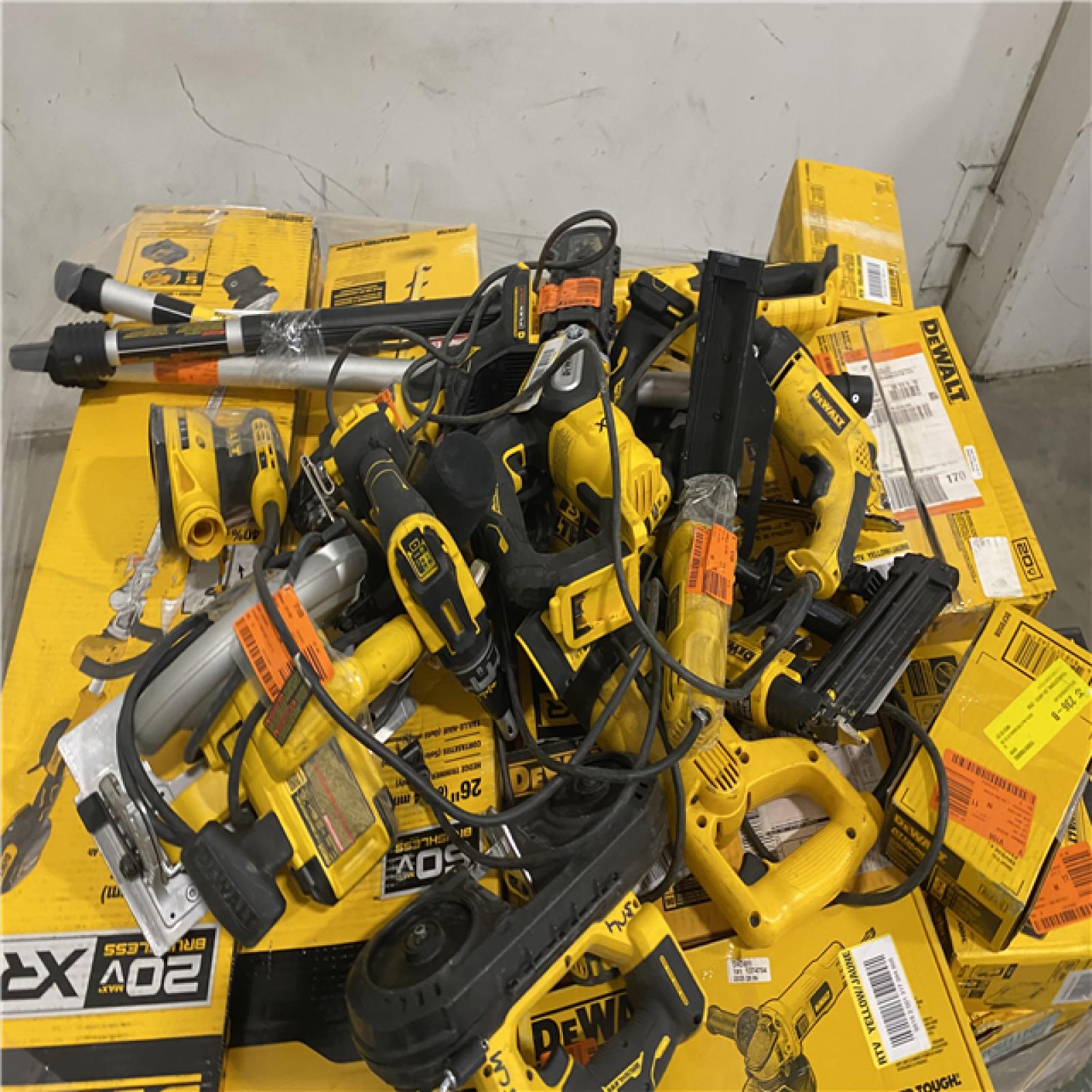 Dallas Location - As-Is DEWALT Tool Pallet