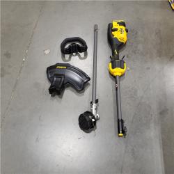 AS IS DEWALT FLEXVOLT 60V MAX 17 in. Cordless Battery Powered Attachment Capable Trimmer Kit with (1) FLEXVOLT 3 Ah Battery & Charger
