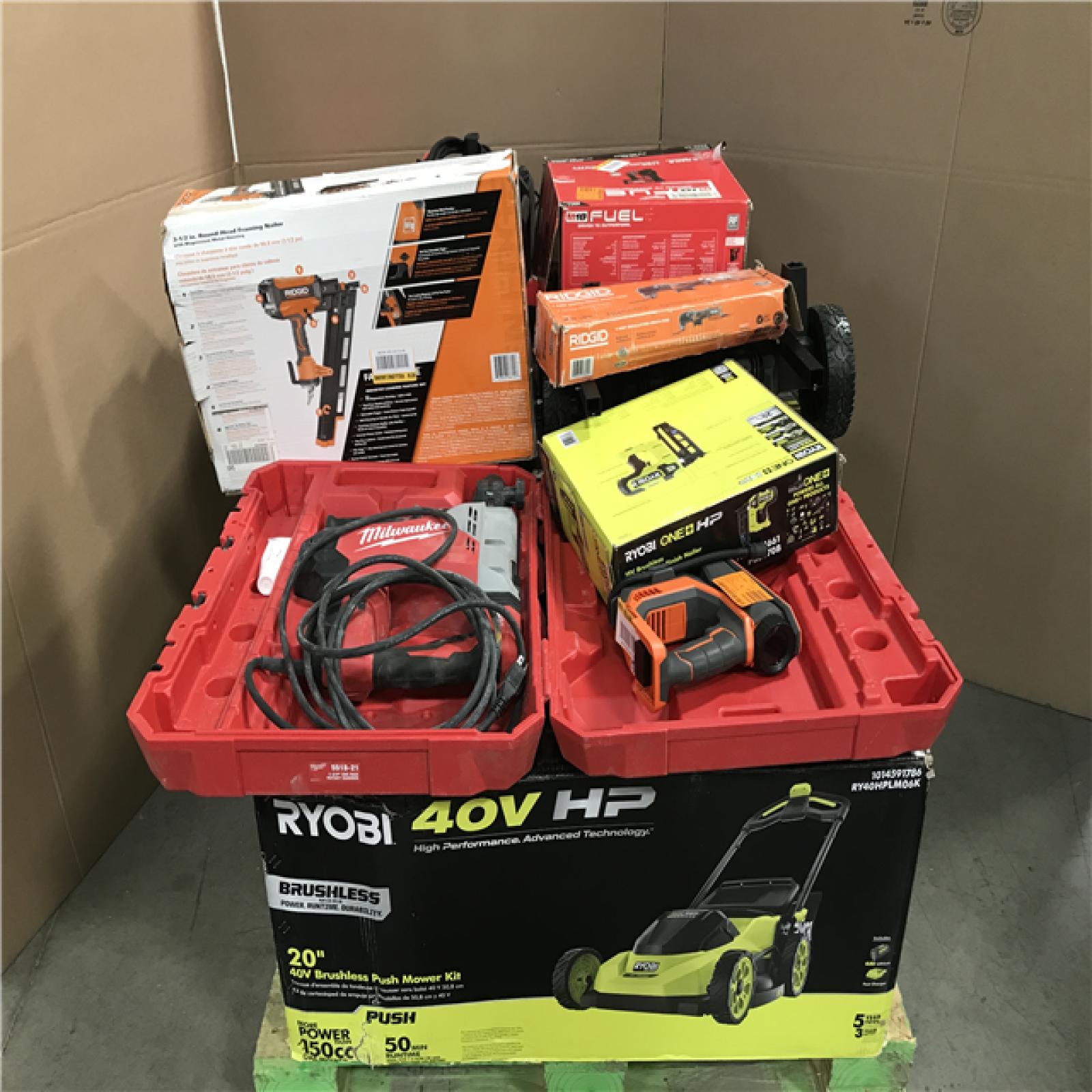 CALIFORNIA AS-IS TOOL PALLET