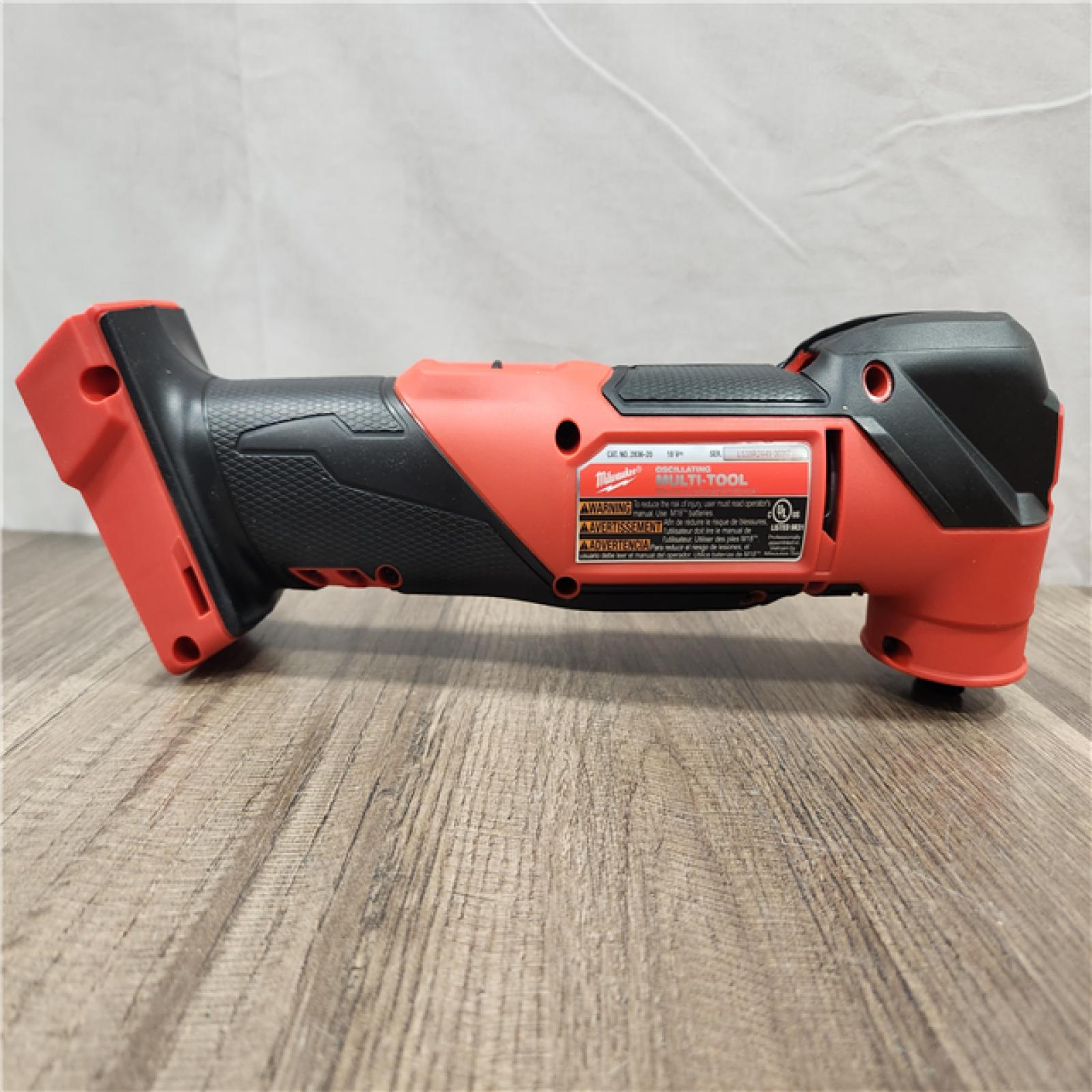 AS-IS- Milwaukee 18V Cordless Brushless Oscillating Multi-Tool (Tool Only)