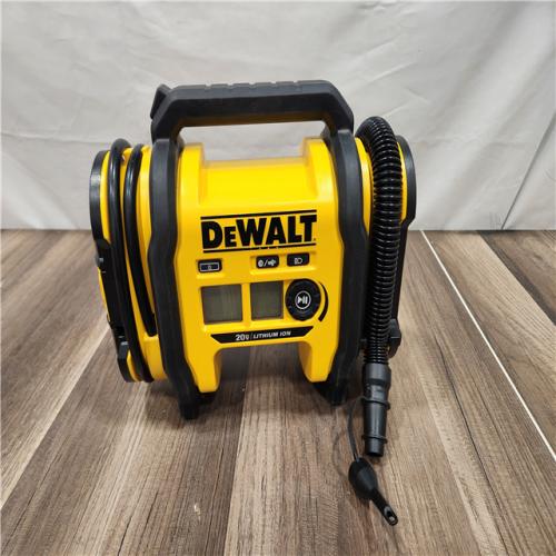 AS-IS DEWALT 20V MAX Cordless Electric Portable Inflator (Tool Only)