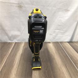 AS-IS DEWALT 20V MAX Lithium-Ion 15-Degree Electric Cordless Roofing Nailer Kit