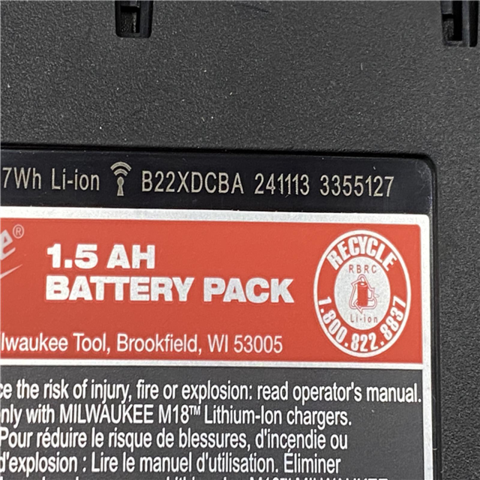 AS-IS Milwaukee 18V Lithium-Ion Cordless Oscillating Multi-Tool Kit