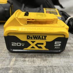 AS-IS DEWALT 20V MAX Lithium-Ion Cordless 1/2 in. Impact Wrench Kit