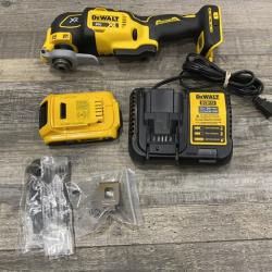 AS-IS DEWALT 20V MAX XR Cordless Brushless 3-Speed Oscillating Multi Tool Kit