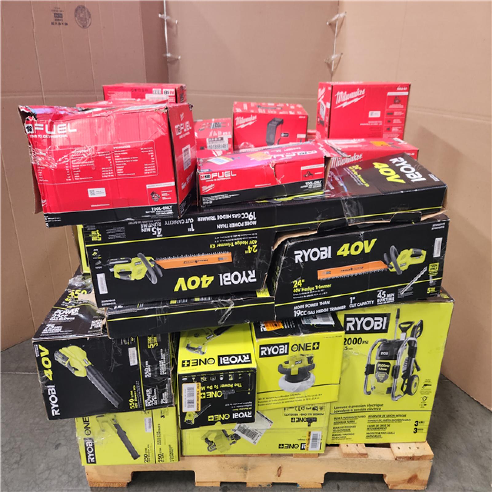 CALIFORNIA AS-IS TOOL PALLET