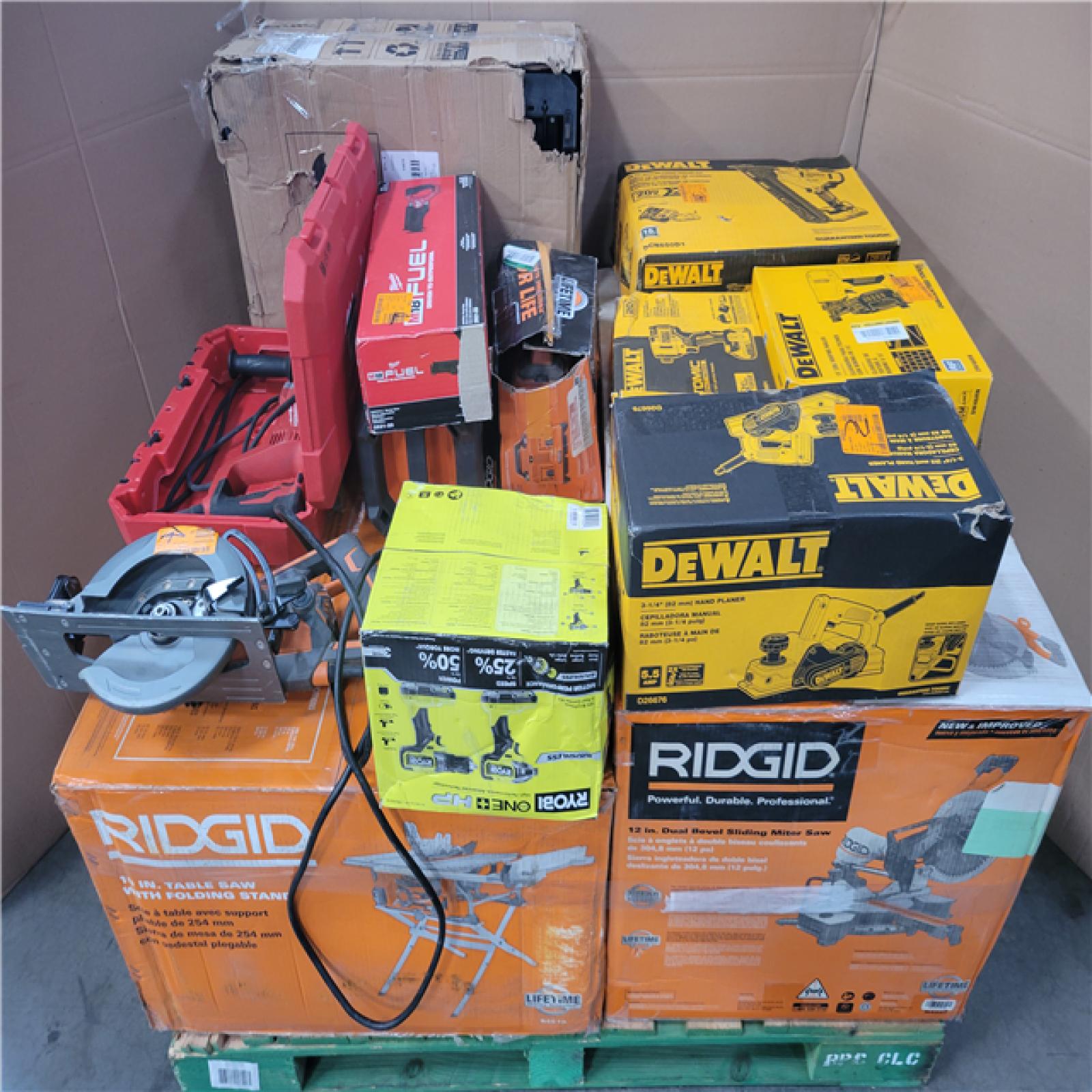 CALIFORNIA AS-IS TOOL PALLET