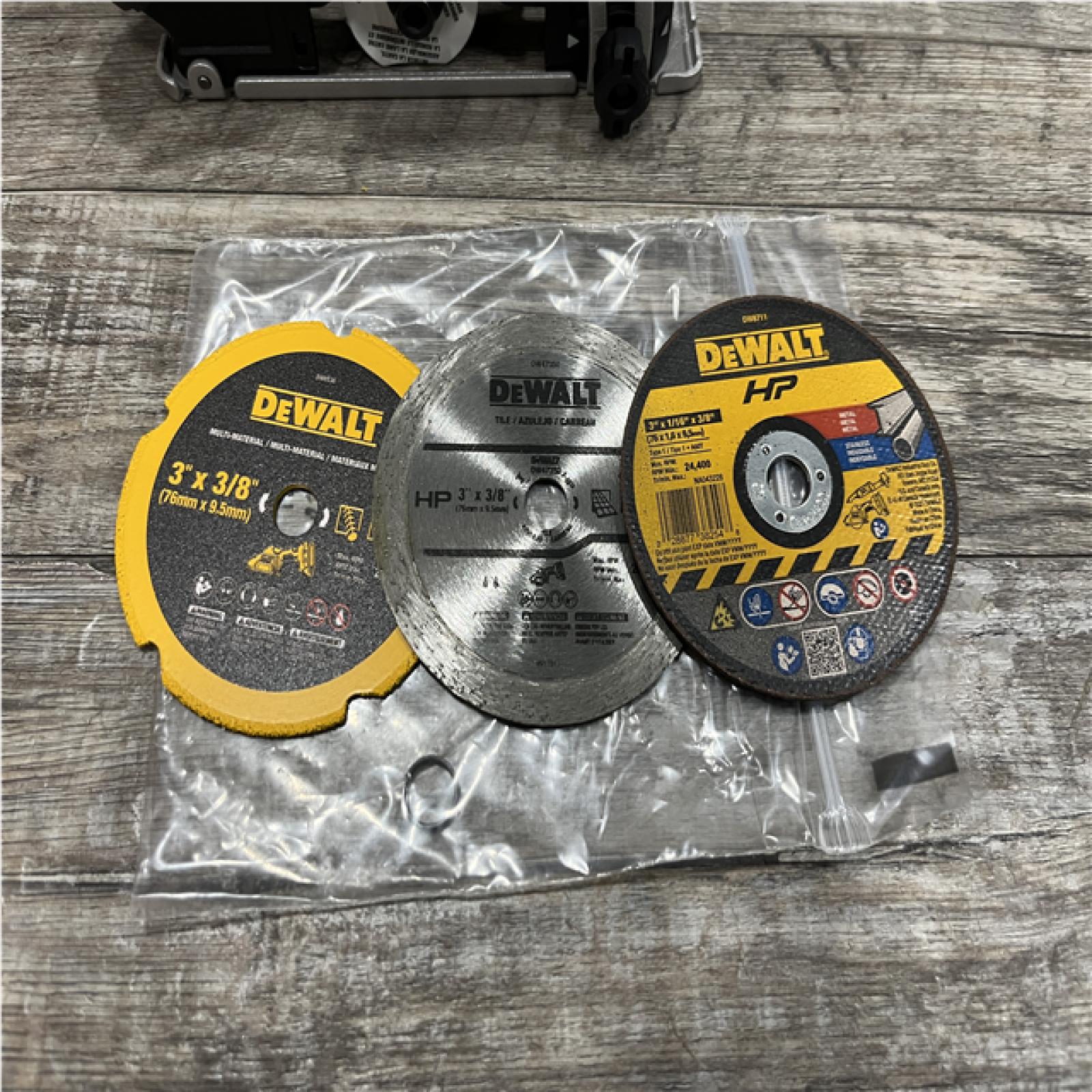 AS-IS DEWALT 20V XR Cordless 3 in. Cut-Off Tool (Tool Only)