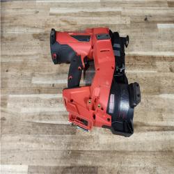 HOUSTON LOCATION - AS - IS Milwaukee FUEL 18-Volt Lithium-Ion Brushless Cordless Coil Roofing Nailer (Tool Only)