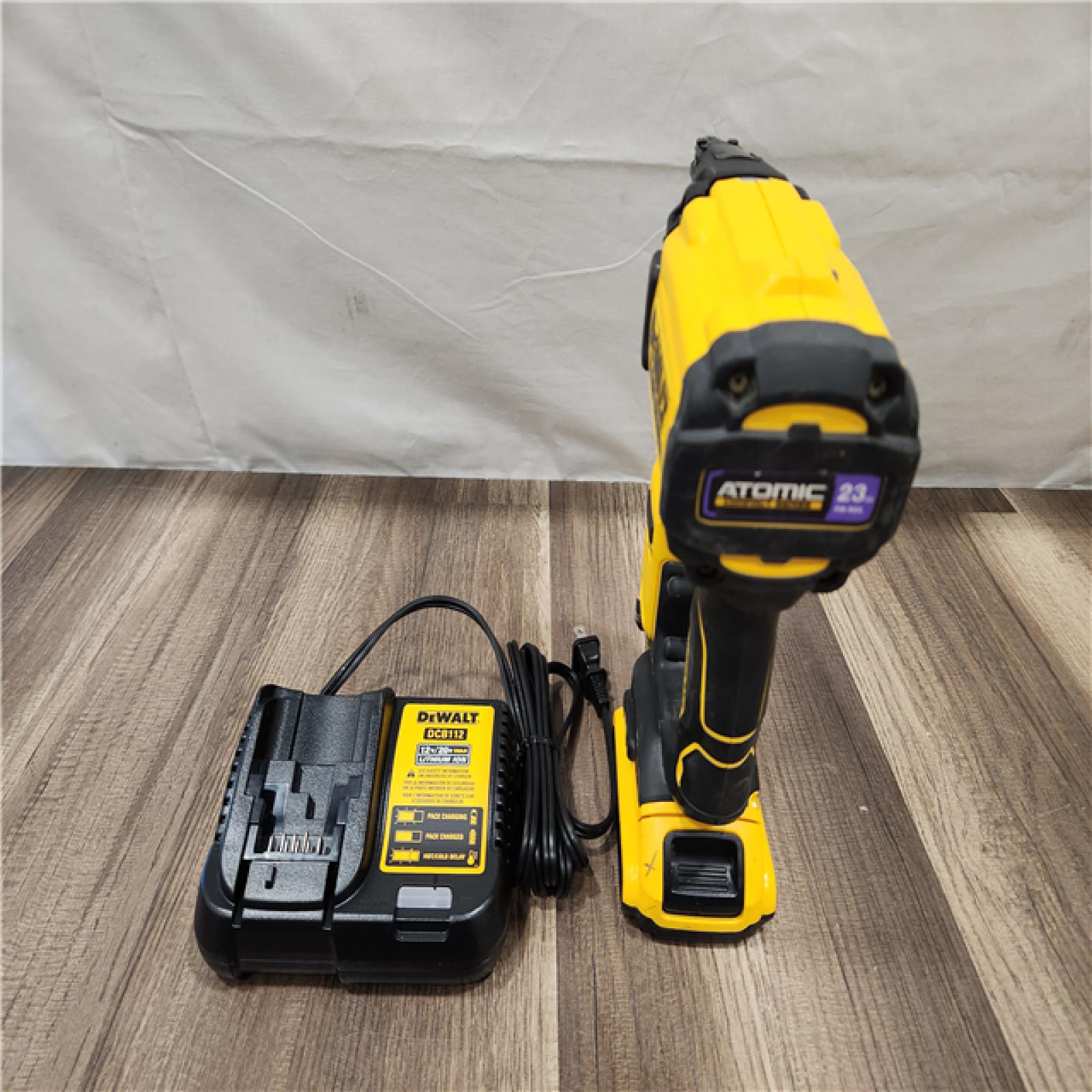 AS-IS- DeWalt 20V MAX Atomic Compact Cordless Pin Nailer Kit