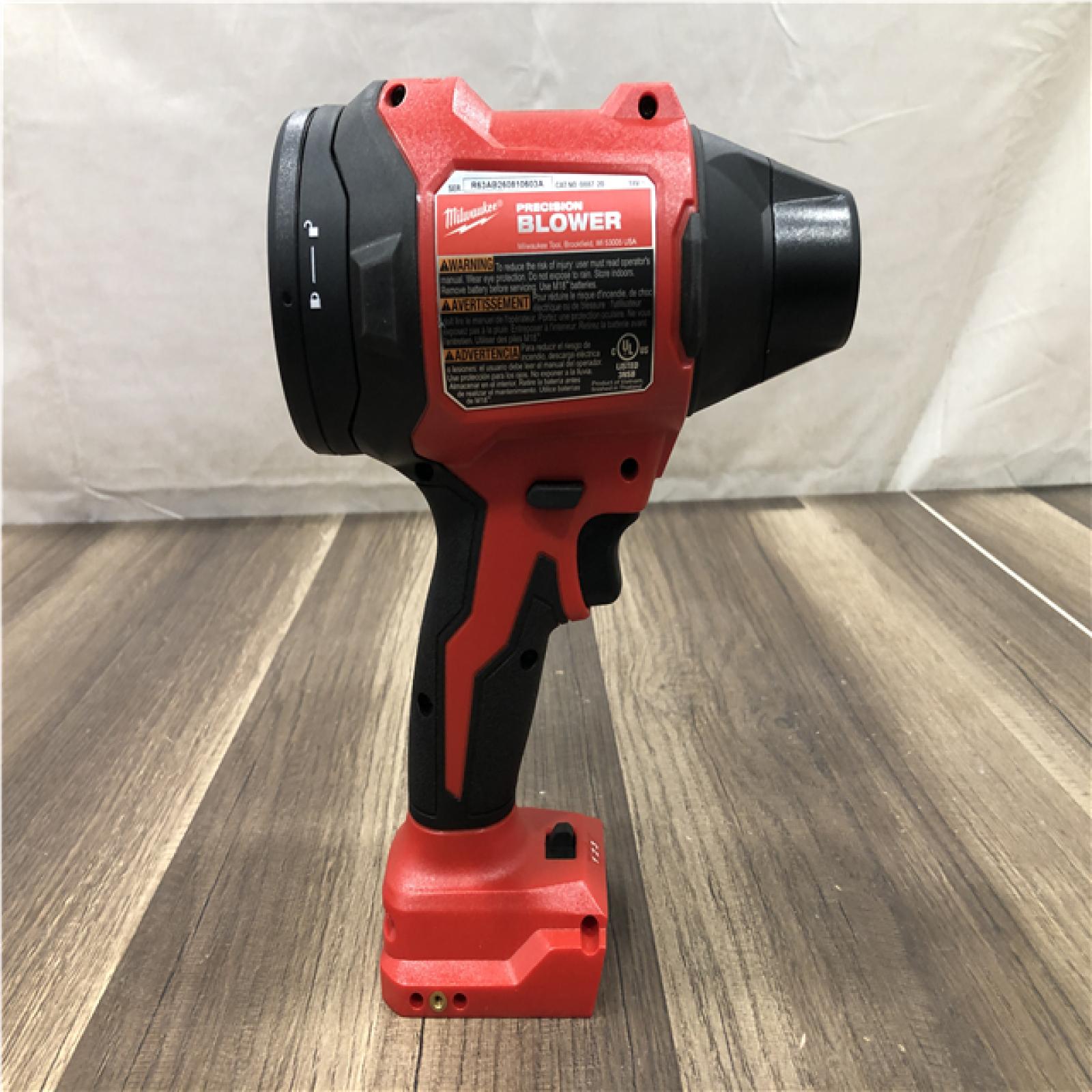 AS-IS Milwaukee 18V Lithium-Ion 570 MPH Brushless Cordless Precision Blower (Tool-Only)