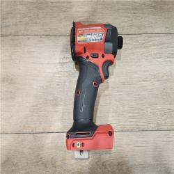 AS-IS- Milwaukee FUEL 18V Lithium-Ion Brushless Cordless 1/4 in. Hex Impact Driver (Tool-Only)