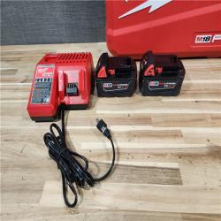 HOUSTON LOCATION - AS-IS Milwaukee FUEL 18V Lithium-Ion Brushless Cordless Hammer Drill and Impact Driver Combo Kit
