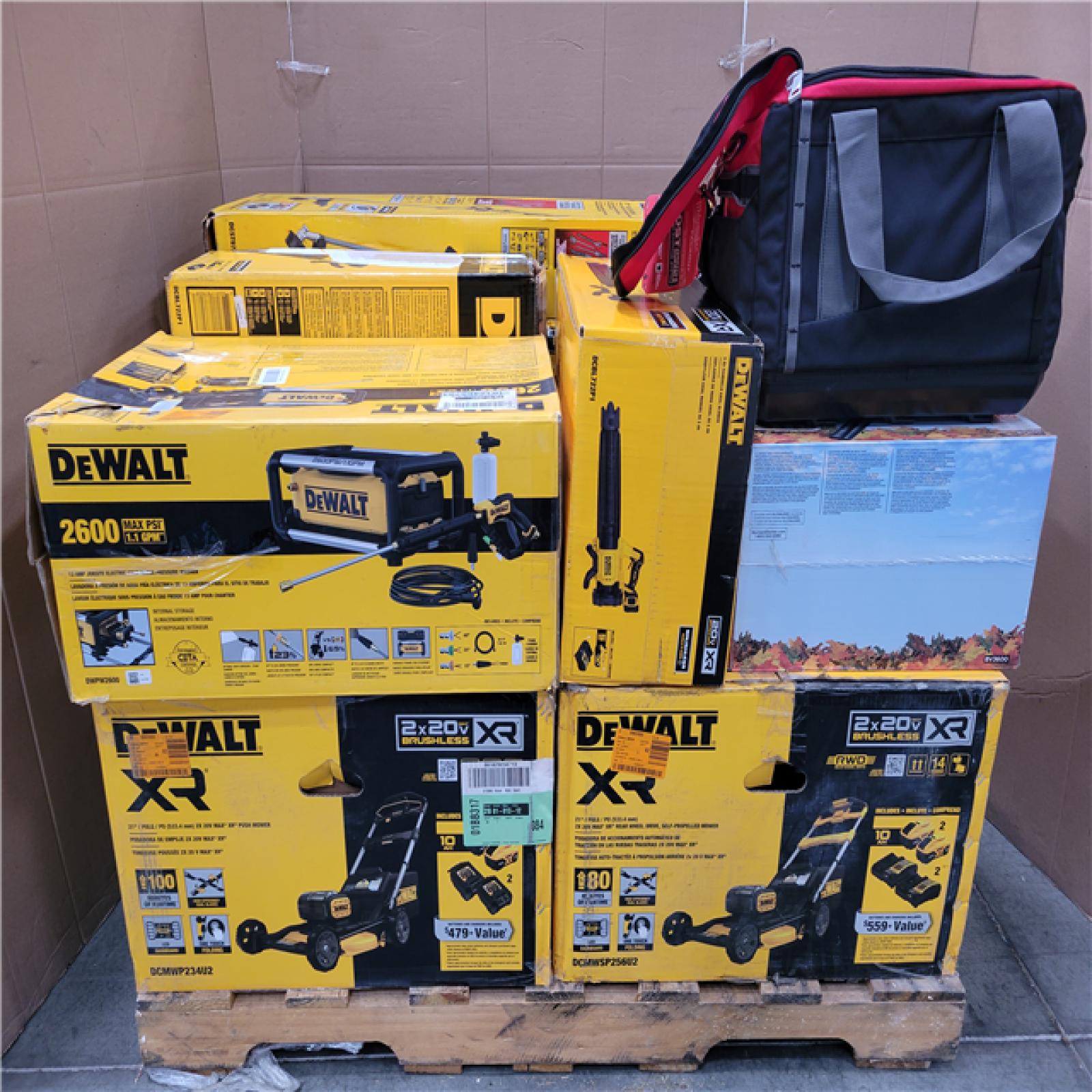 CALIFORNIA AS-IS TOOL PALLET