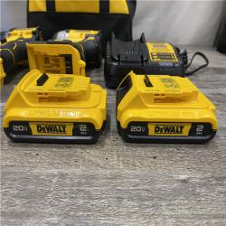 AS-IS DEWALT ATOMIC 20-Volt MAX Lithium-Ion Cordless Combo Kit