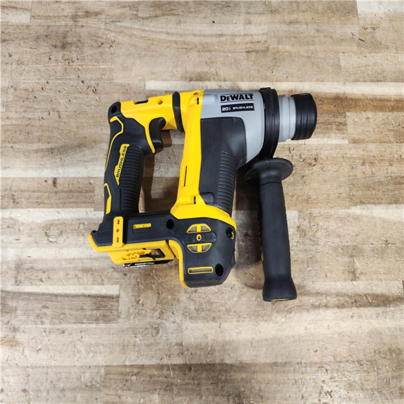 HOUSTON LOCATION - AS - IS DEWALT ATOMIC 20V MAX Cordless Brushless Ultra-Compact 5/8 in. SDS Plus Hammer Drill (Tool Only)