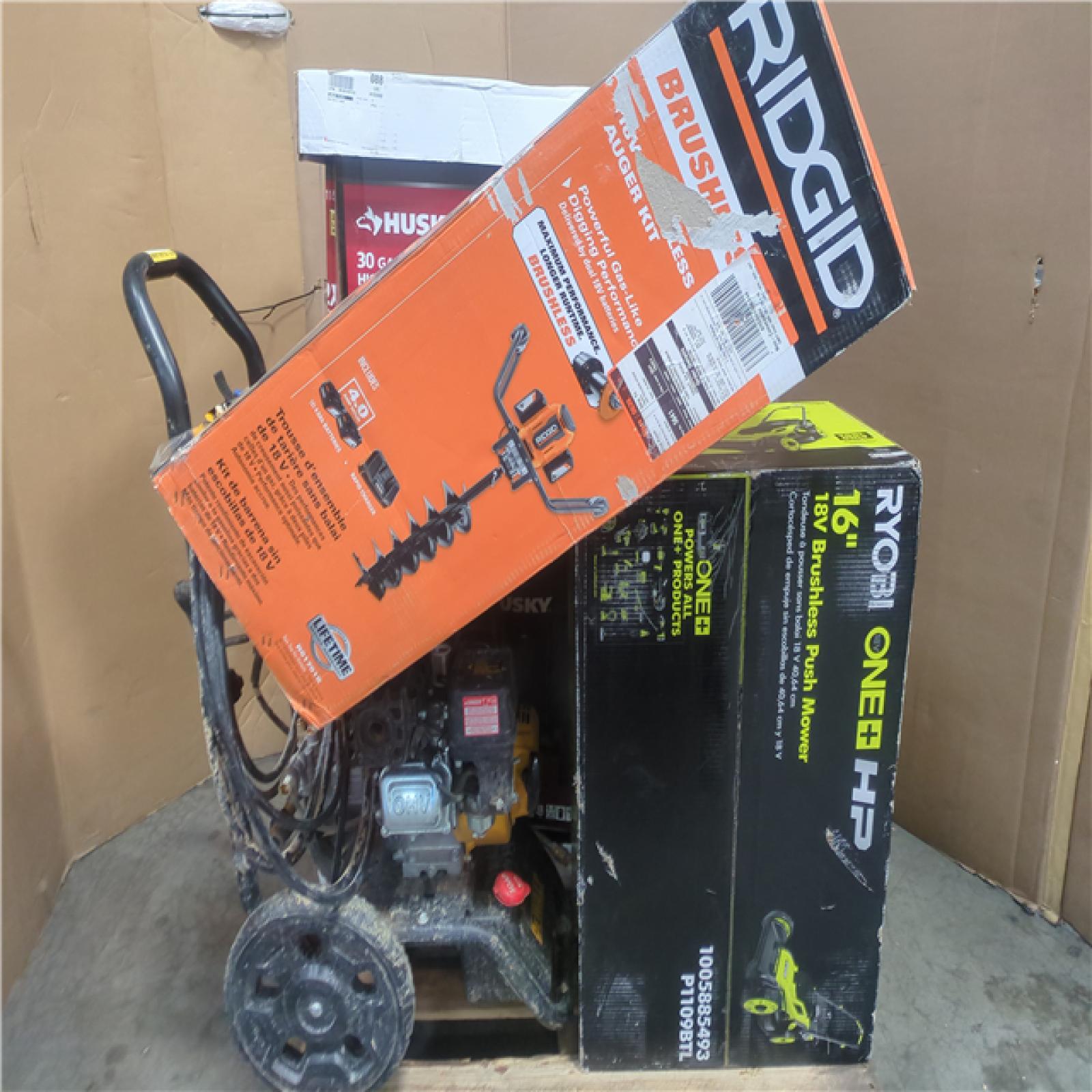 CALIFORNIA AS-IS OUTDOOR POWER EQUIPMENT