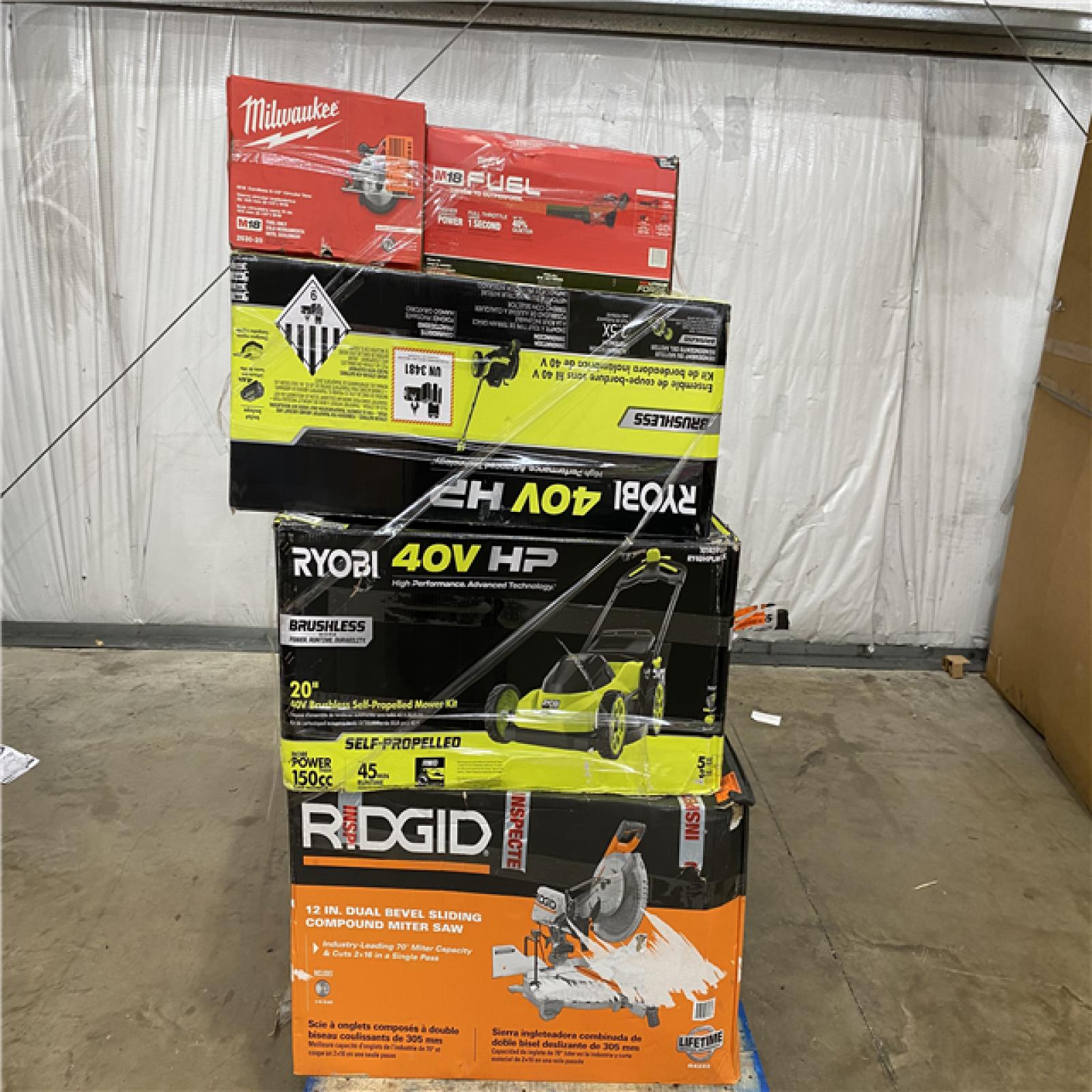 Houston Location - AS-IS Tool Pallet