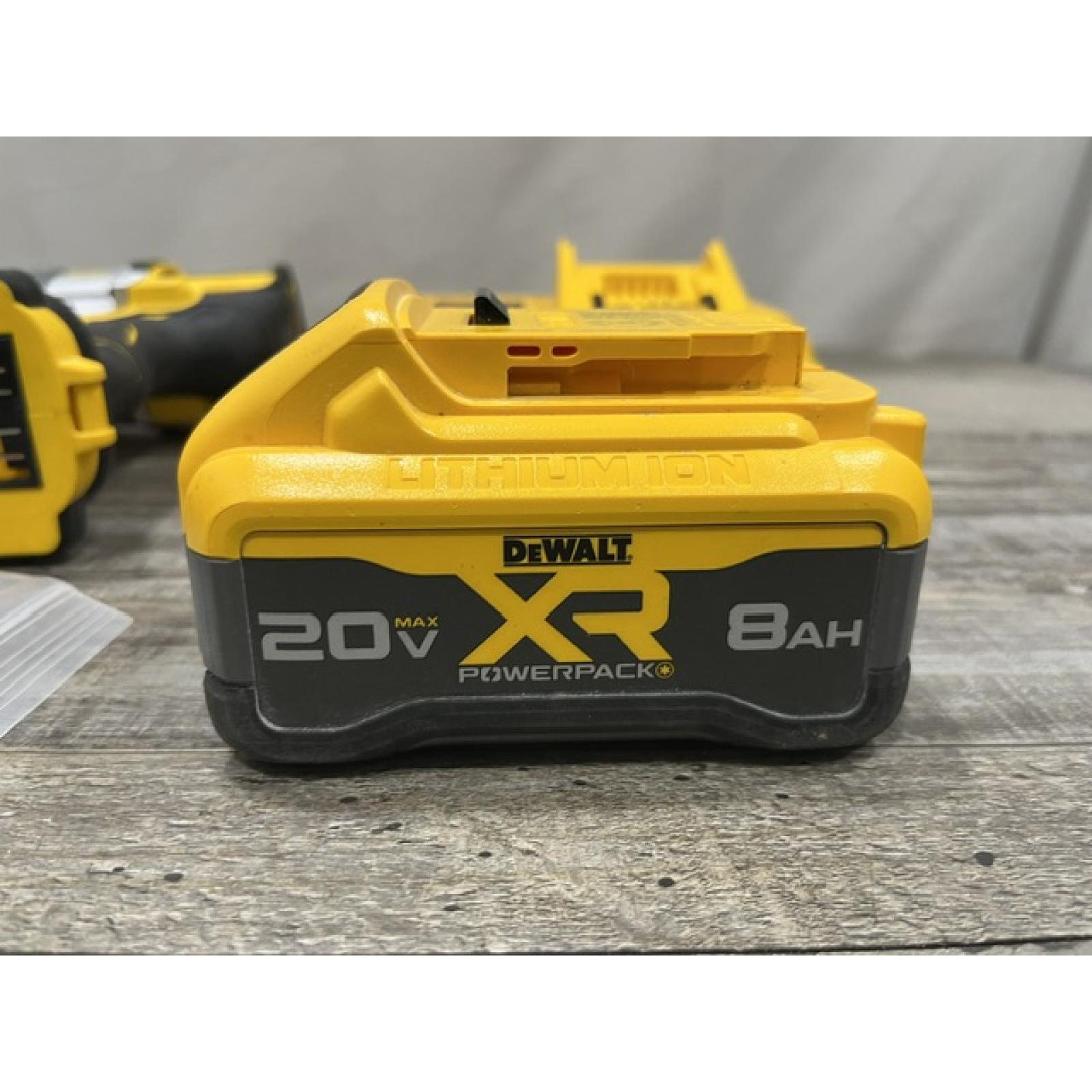 AS-IS DEWALT 20V XR Lithium-Ion Cordless Hammer Drill Kit