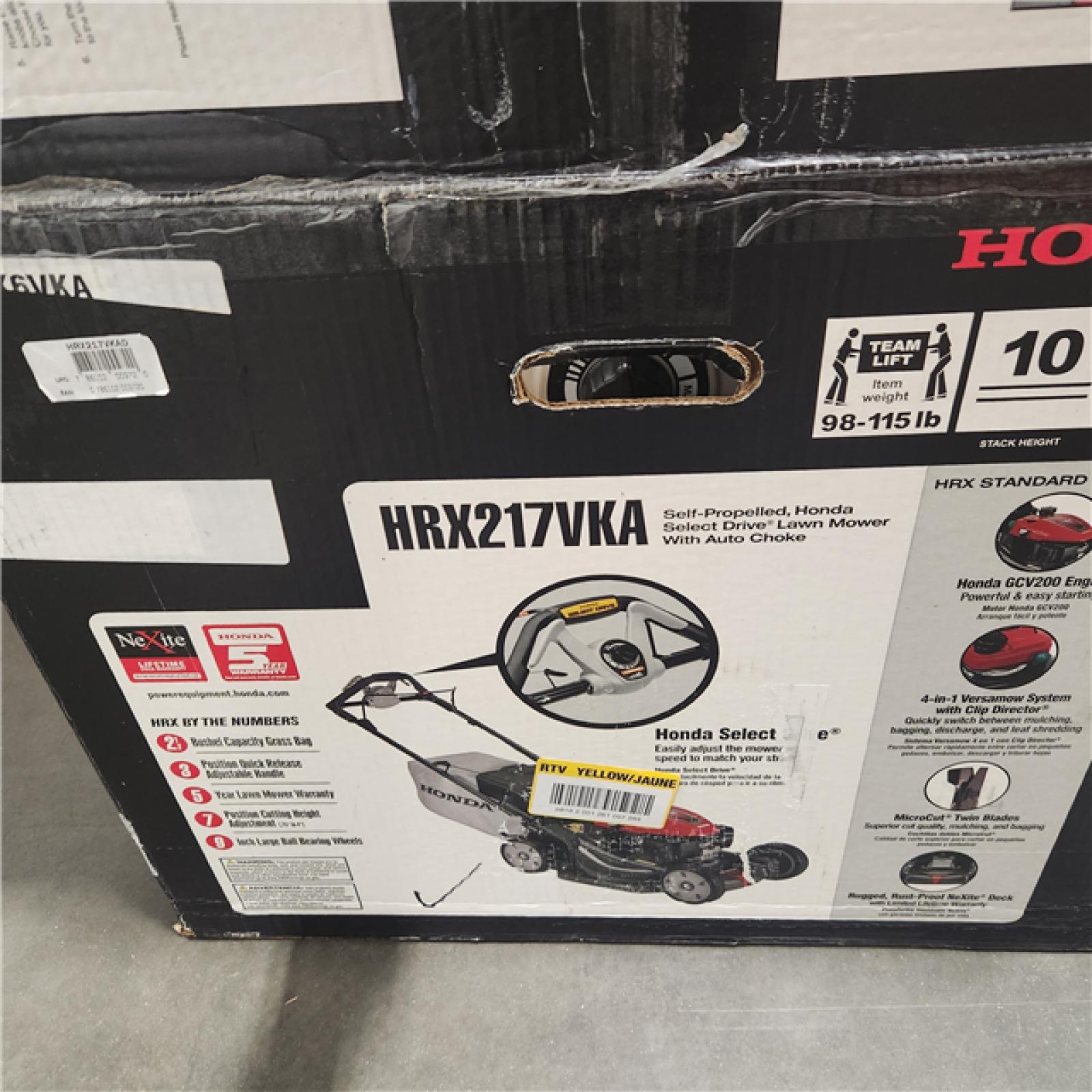 Dallas Location - As-Is Honda 21 in. Nexite Variable Speed 4-in-1 Gas Mower