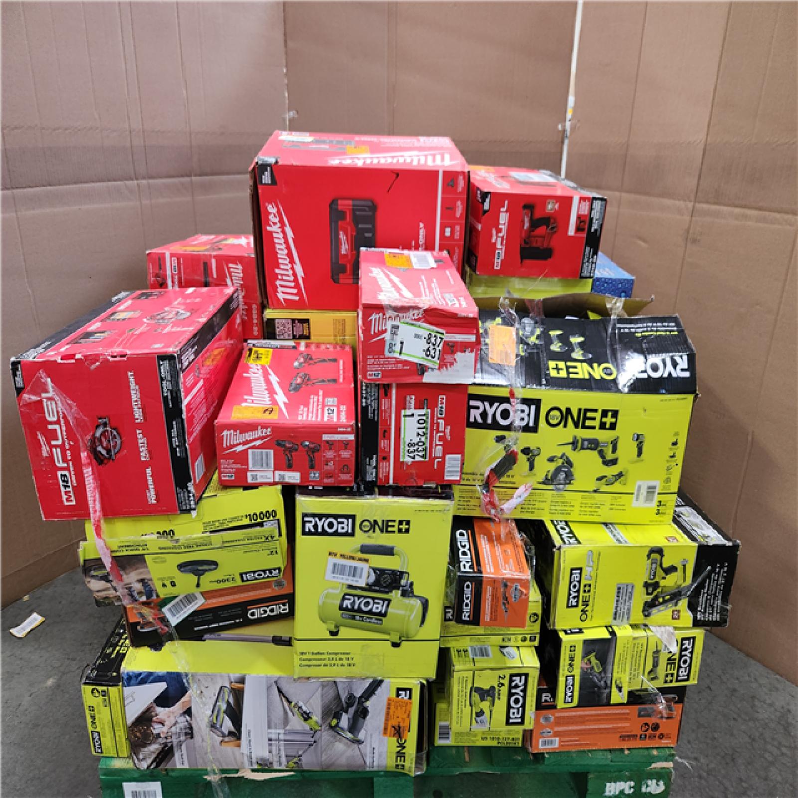 CALIFORNIA AS-IS TOOL PALLET