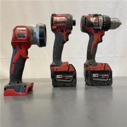 AS-IS Milwaukee 5-Piece Combo Kit