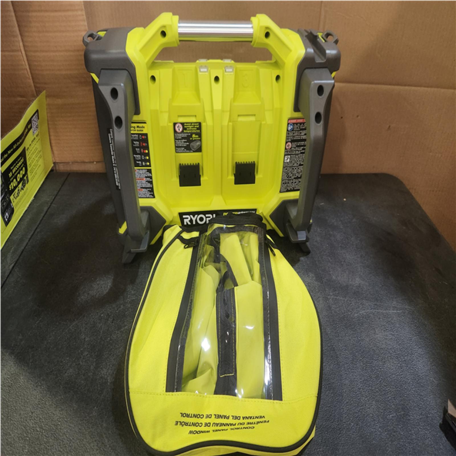 Phoenix NEW RYOBI 40V 1800-Watt Portable Battery Inverter Power Station and 4-Port Charger (Tool Only)