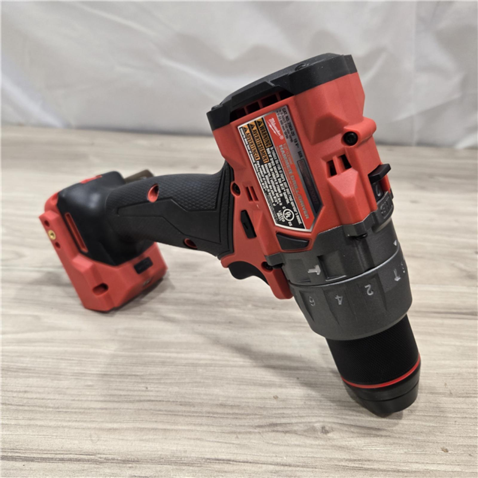 AS-IS MILWAUKEE FUEL 18V Cordless Hammer Drill and Impact Driver Combo Kit