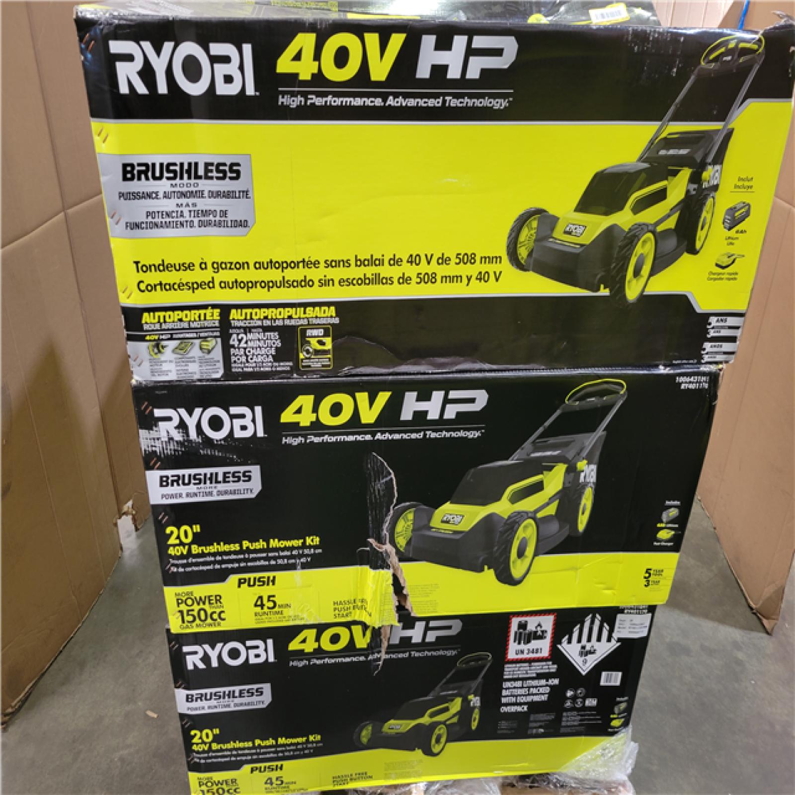 CALIFORNIA AS-IS OUTDOOR POWER EQUIPMENT