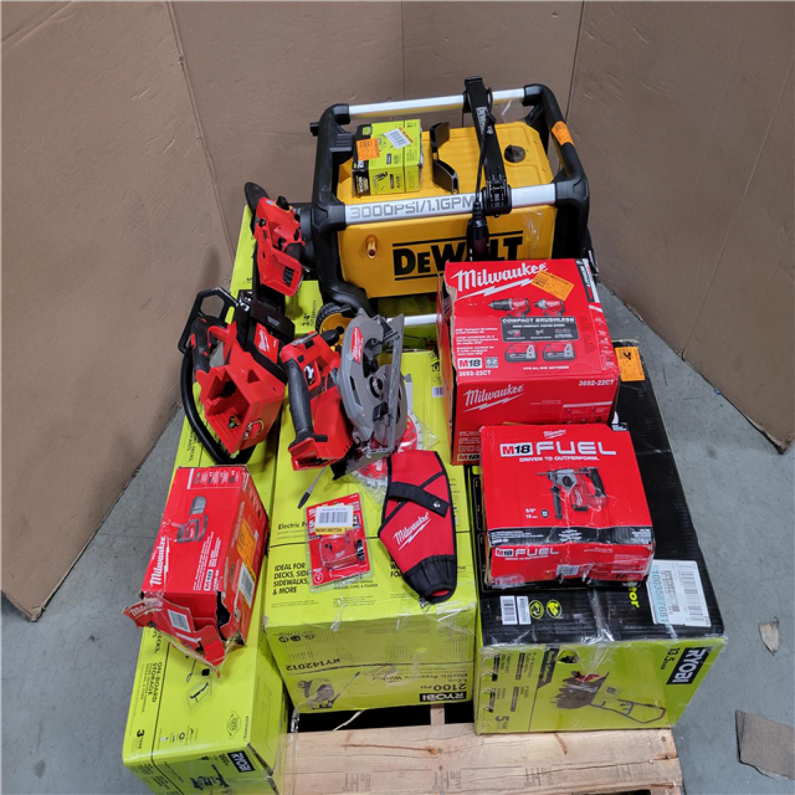 CALIFORNIA AS-IS TOOL PALLET