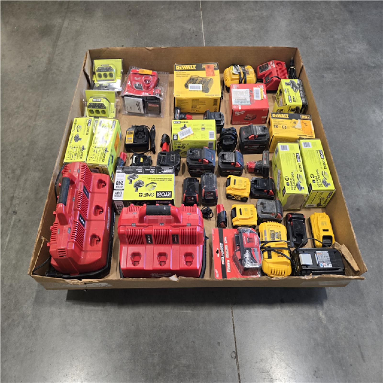 DALLAS LOCATION AS-IS- BATTERY PALLET