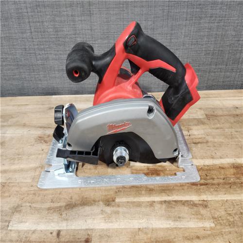 HOUSTON LOCATION - AS - IS Milwaukee 18V Lithium-Ion Cordless 6-1/2 in. Circular Saw (Tool-Only)