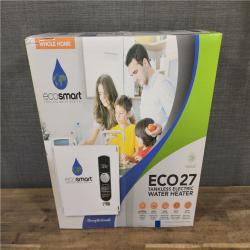 HOUSTON LOCATION - AS-IS (NEW) ECOSMART ECO27 TANKLESS ELECTRIC WATER HEATER