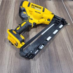 AS-IS DEWALT 20V MAX XR 15 Ga. Cordless 34 Deg Nailer 20 V