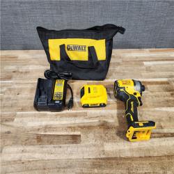 HOUSTON LOCATION - AS - IS DEWALT Atomic 20V Max Lithium-Ion Brushless Cordless Compact 1/4 in. Impact Driver Kit