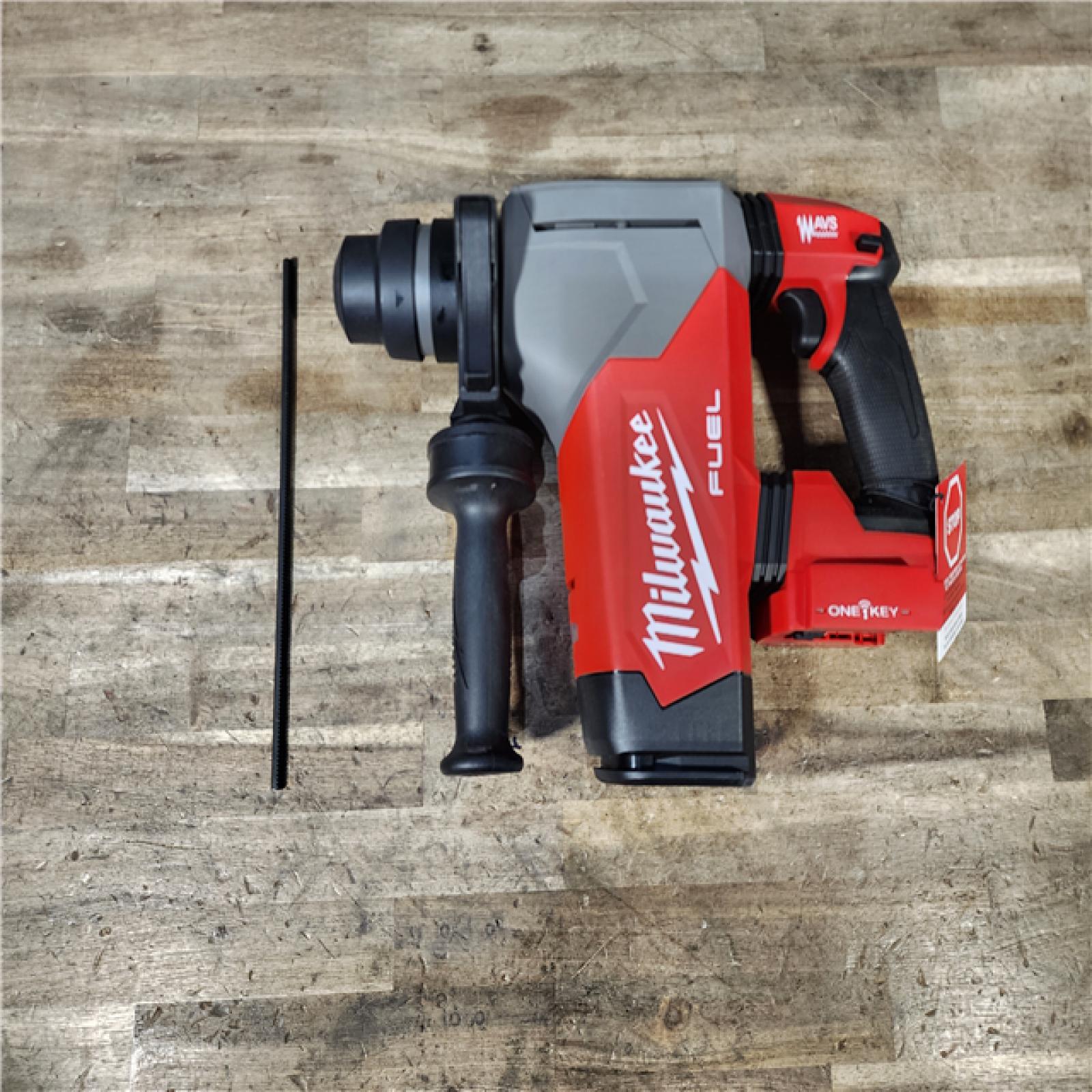 HOUSTON LOCATION - AS-IS Milwaukee 2915-20 M18 FUEL 18-Volt Lithium-Ion Brushless Cordless SDS-Plus 1-1/8 in. Rotary Hammer Drill (Tool-Only)