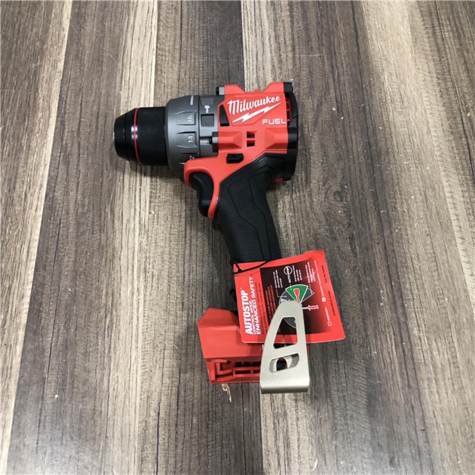 AS-IS Milwaukee FUEL 18V Lithium-Ion Brushless Cordless 1/2 in. Hammer Drill/Driver (Tool-Only)