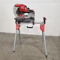 Phoenix Location Milwaukee M18 FUEL 18V Lithium-Ion Brushless Cordless 12 in. Dual Bevel Sliding Compound Miter Saw with Stand (Tool-Only)