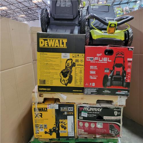 CALIFORNIA AS-IS OUTDOOR POWER EQUIPMENT