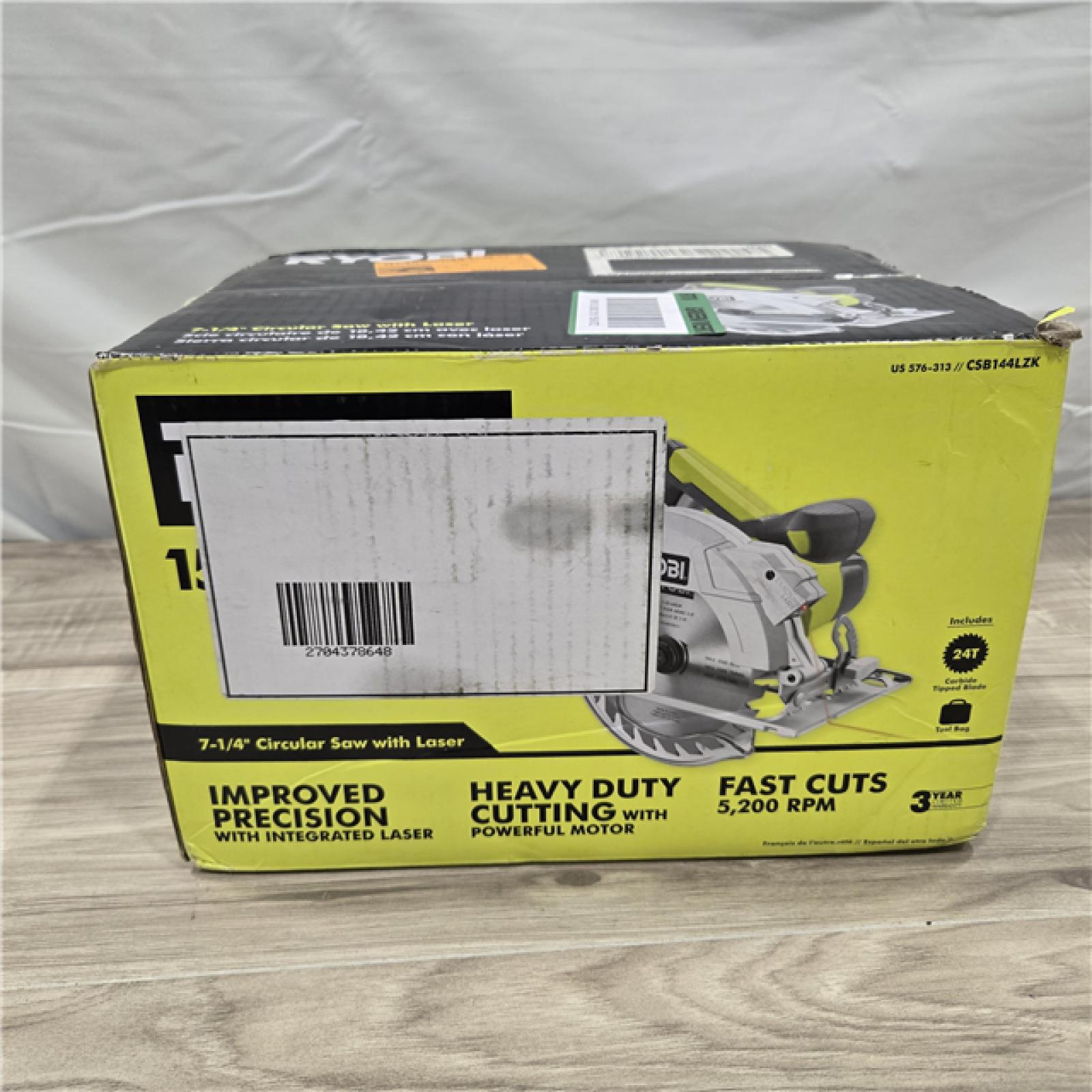 NEW! - RYOBI 15 Amp Corded 7-1/4 in. Circular Saw