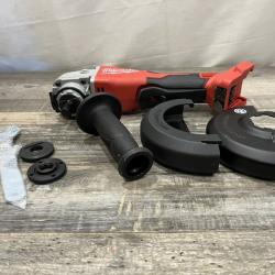 AS-IS Milwaukee 18V Lithium-Ion Brushless Cordless 4-1/2 in./5 in. Grinder w/Paddle Switch (Tool-Only)