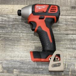 AS-IS Milwaukee 18V Lithium-Ion Cordless 1/4 in. Impact Driver Kit