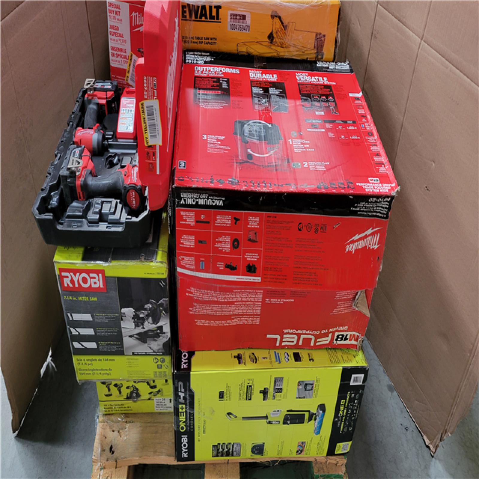 CALIFORNIA AS-IS TOOL PALLET