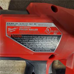 HOUSTON LOCATION - AS-IS MILWAUKEE 16 GAUGE STRAIGHT FINISH NAILER (TOOL ONLY)