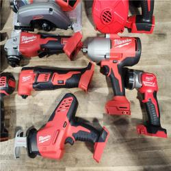 HOUSTON LOCATION - AS-IS M18 18-Volt Lithium-Ion Cordless Combo Kit 9-Tool with 2-Batteries, Charger and Tool Bag