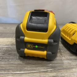 AS-IS DEWALT 20V/60V MAX FLEXVOLT Lithium-Ion 9.0Ah Battery and Charger Starter Kit